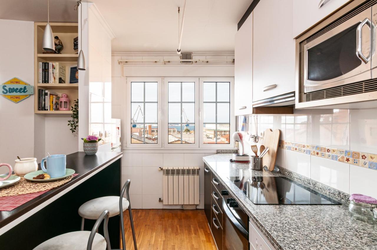 Duplex 21, Alojamiento Cerca De La Playa Con Wifi Gijon Exterior photo